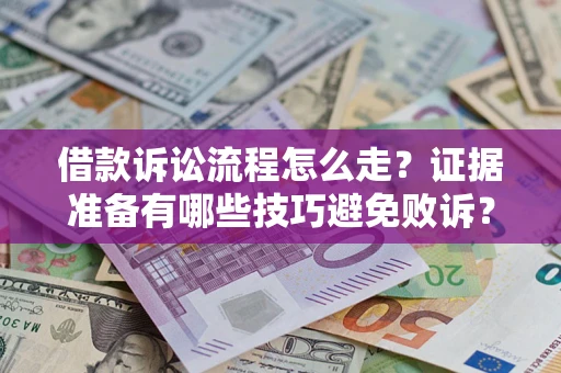 北京借款诉讼流程怎么走？证据准备有哪些技巧避免败诉？