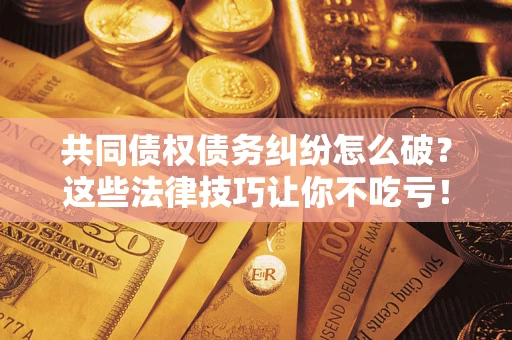 北京共同债权债务纠纷怎么破？这些法律技巧让你不吃亏！