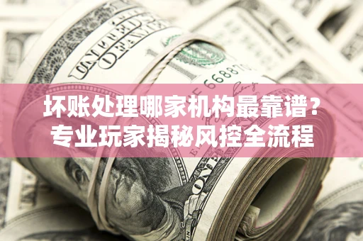 北京坏账处理哪家机构最靠谱？专业玩家揭秘风控全流程