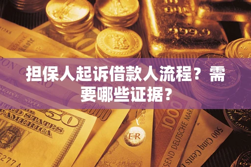 北京担保人起诉借款人流程？需要哪些证据？