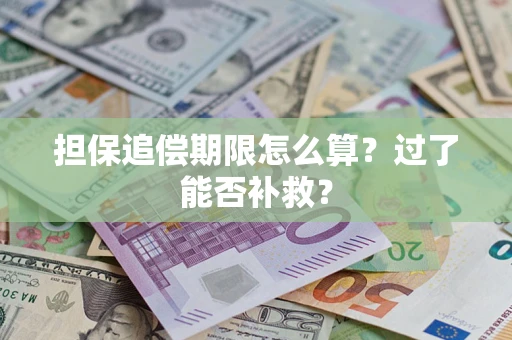 北京担保追偿期限怎么算？过了能否补救？